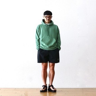 С чем носить мятный свитер мужчине