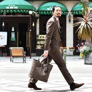 Как носить монки с костюмом