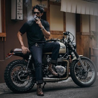 С чем носить разноцветный браслет из бисера мужчине