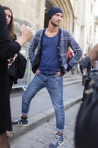 С чем носить разноцветный ремень мужчине