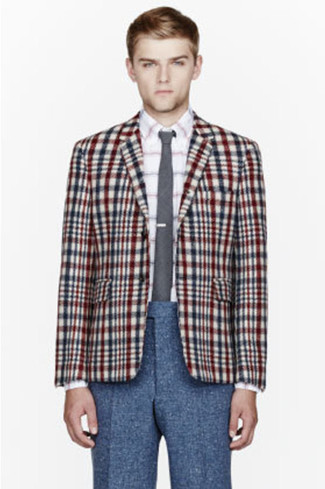 Какие рубашки с длинным рукавом носить с разноцветным пиджаком мужчине