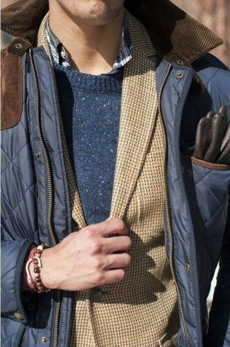 С чем носить разноцветную рубашку с длинным рукавом мужчине