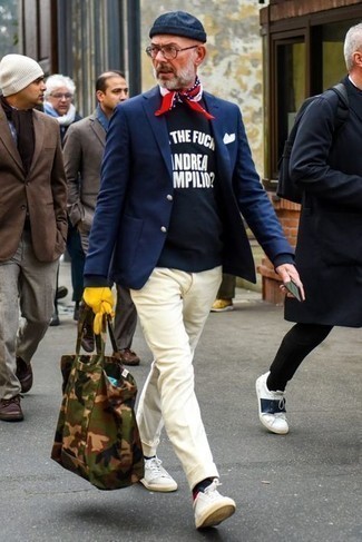 С чем носить горчичные перчатки мужчине