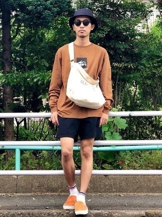 С чем носить темно-сине-зеленую панаму мужчине