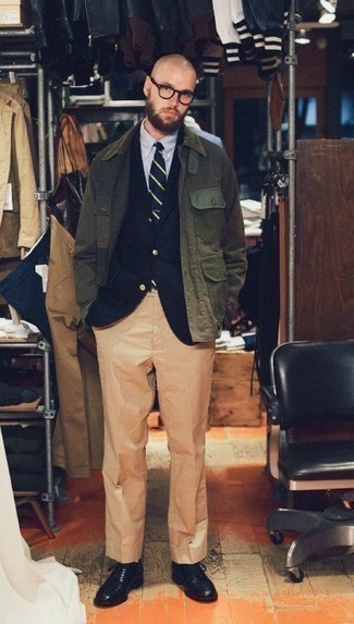 Какие туфли дерби носить с темно-синим пиджаком