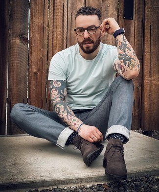 С чем носить темно-синие часы из плотной ткани мужчине