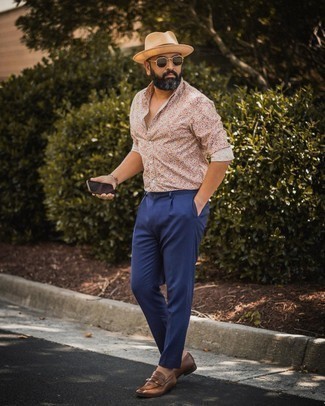 Какие лоферы носить с темно-синими брюками чинос