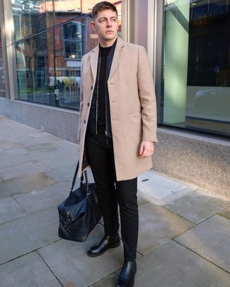 Какие ботинки челси носить с темно-синей курткой без рукавов мужчине