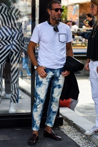 С чем носить темно-синие кожаные часы мужчине