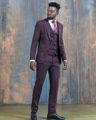 С чем носить темно-синие оксфорды