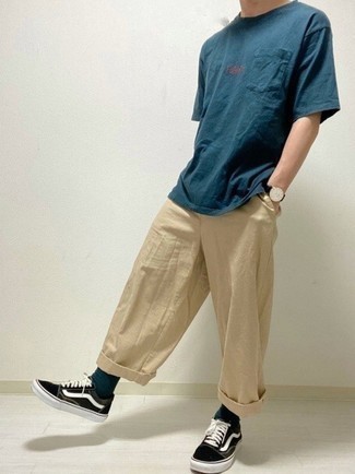 С чем носить темно-синие носки мужчине