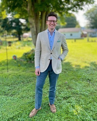 С чем носить темно-синие носки мужчине