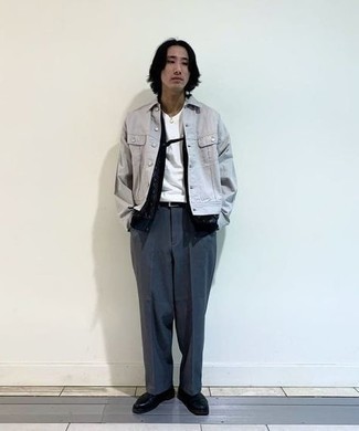 Какие ботинки челси носить с темно-синим свитером на молнии мужчине