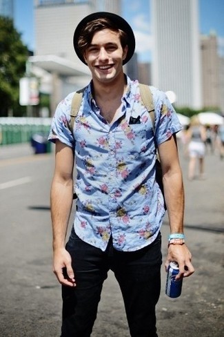 С чем носить оливковый рюкзак мужчине