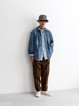 С чем носить оливковую бандану мужчине