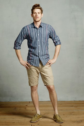 С чем носить оливковые топсайдеры