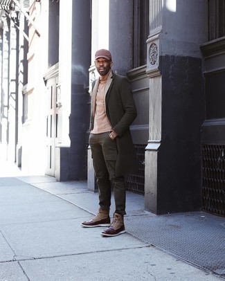 Какие пиджаки носить с оливковыми брюками карго