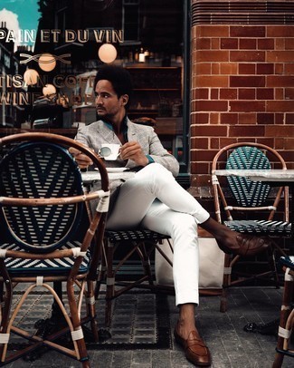 С чем носить оливковую классическую рубашку мужчине