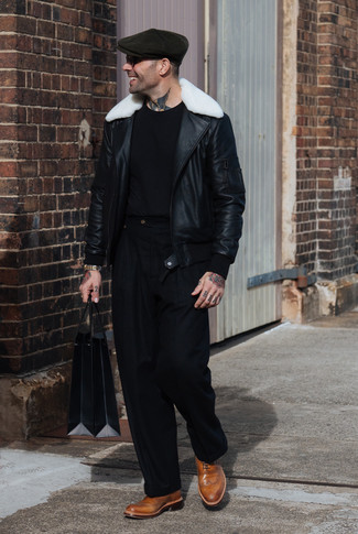 С чем носить оливковую кепку мужчине