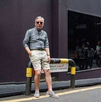 С чем носить оливковый кожаный ремень мужчине