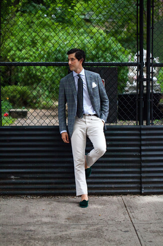 Какие брюки чинос носить с оливковыми лоферами