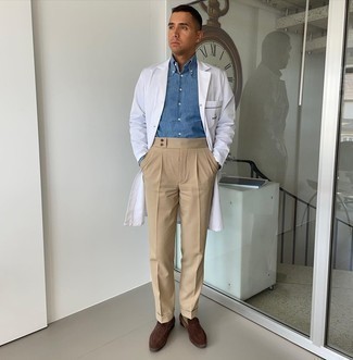 С чем носить оливковые носки мужчине