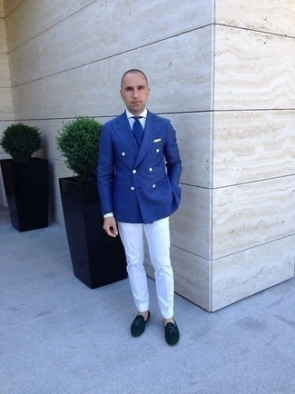 С чем носить оливковые замшевые лоферы с кисточками