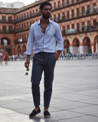 С чем носить оливковые солнцезащитные очки мужчине