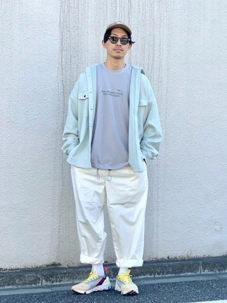 С чем носить оливковые солнцезащитные очки мужчине