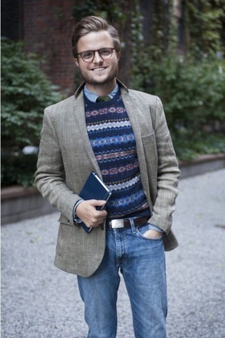 С чем носить оливковый галстук мужчине