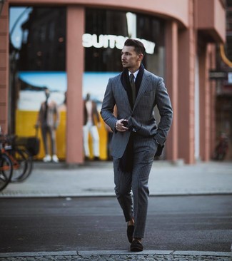 С чем носить оливковый галстук мужчине