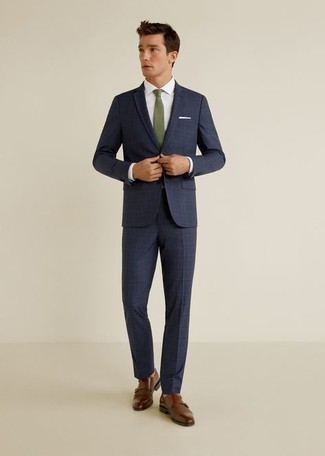 С чем носить оливковый галстук мужчине