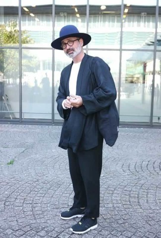 Как носить открытый кардиган с кроссовками мужчине