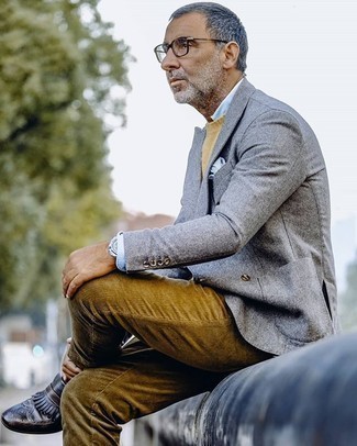 Какие пиджаки носить с оранжевыми брюками чинос