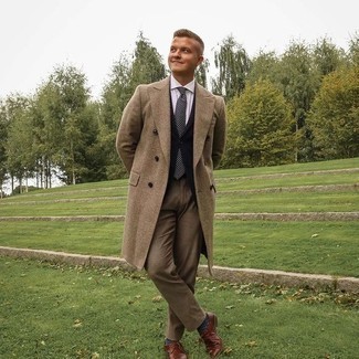 Как носить длинное пальто с пиджаком