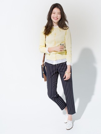 С чем носить оксфорды женщине в деловом стиле