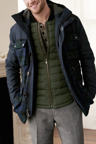 Как носить парку с курткой без рукавов мужчине