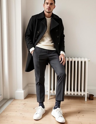 С чем носить полупальто