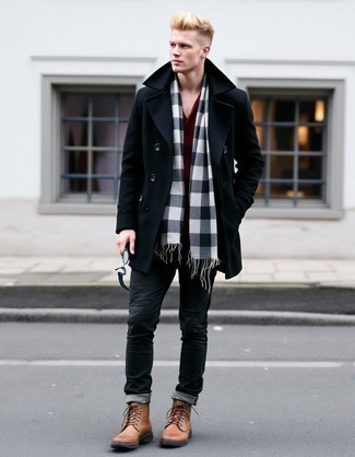 Как носить полупальто с рубашкой с длинным рукавом