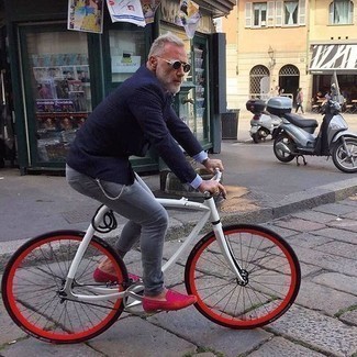 С чем носить розовые лоферы мужчине