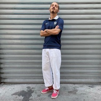 С чем носить розовые низкие кеды мужчине