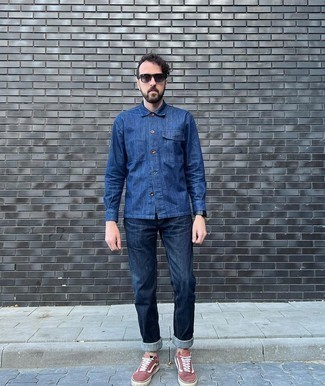 С чем носить розовые кеды мужчине