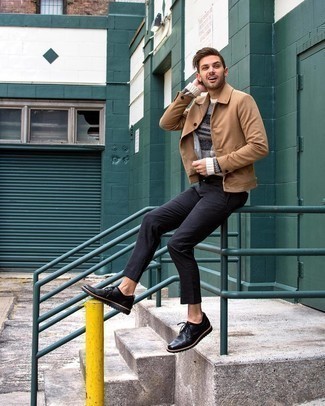 С чем носить свитер в шотландскую клетку мужчине