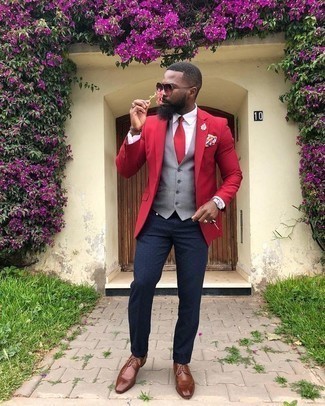 С чем носить брюки в горошек мужчине