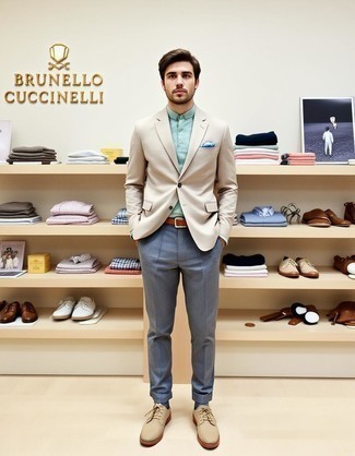 Как носить футболку-поло с туфлями дерби