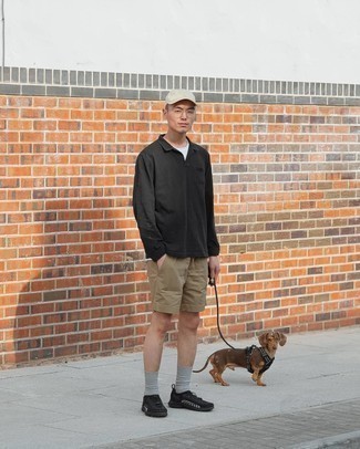 С чем носить свитер с воротником поло мужчине