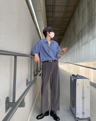 С чем носить свитер с воротником поло мужчине