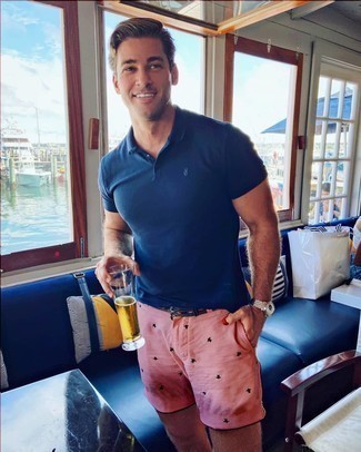 С чем носить ремень с принтом мужчине