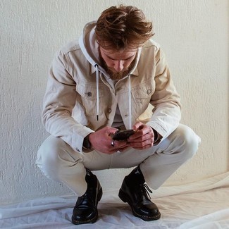 С чем носить носки с принтом мужчине