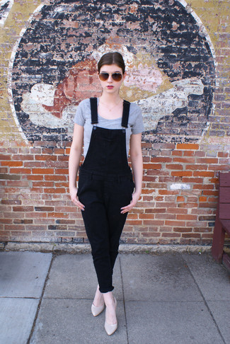 Как носить туфли с укороченным топом